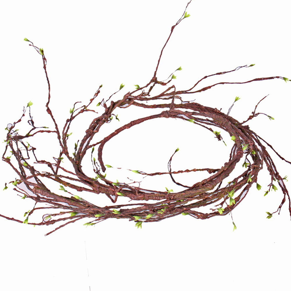 Rattan Plant Basket - 3m Artificial Fake Plants Tree Twigs