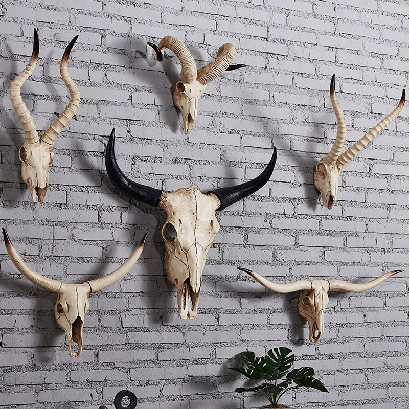 Home Decor Brand - Artificial Cow Skull Sheep Skull Wall