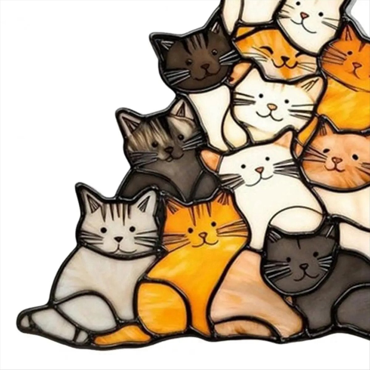 Home Decor Cat - [N84R] Cat Sun Catcher Acrylic Stacking
