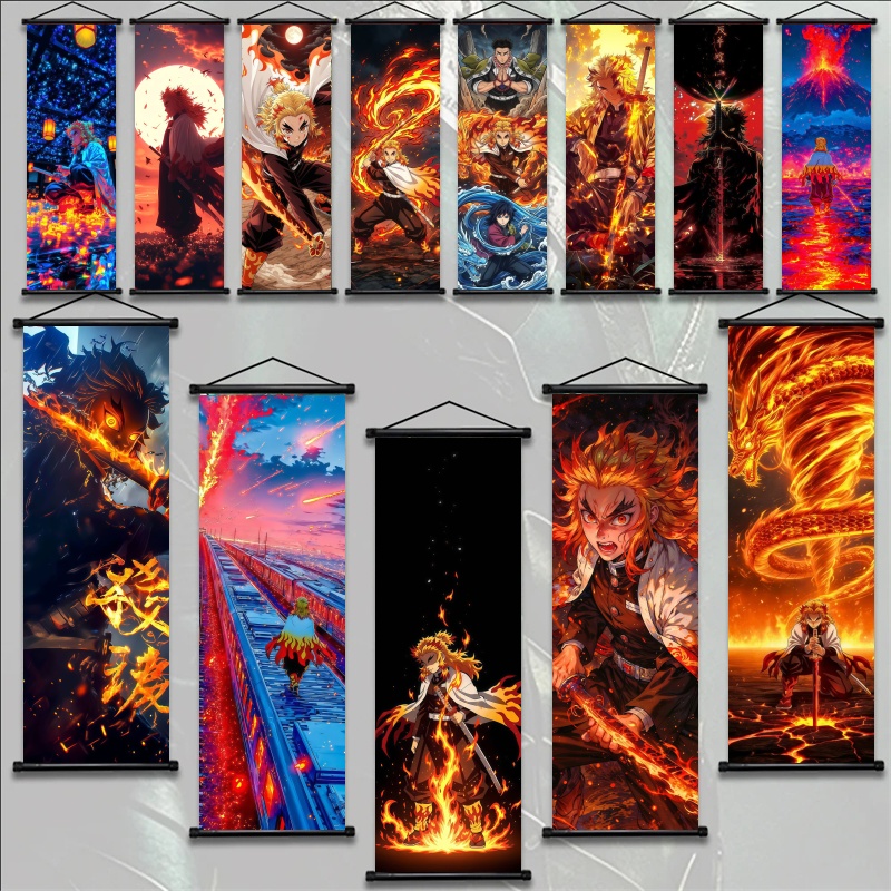 Home Decor Nepal - Demon Slayer Kyojuro Rengoku HD Print