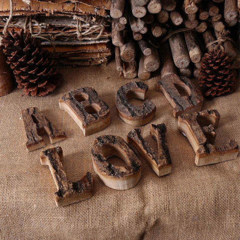 Home Decor Brand - Wooden Letters Home Decor Alphabet Number