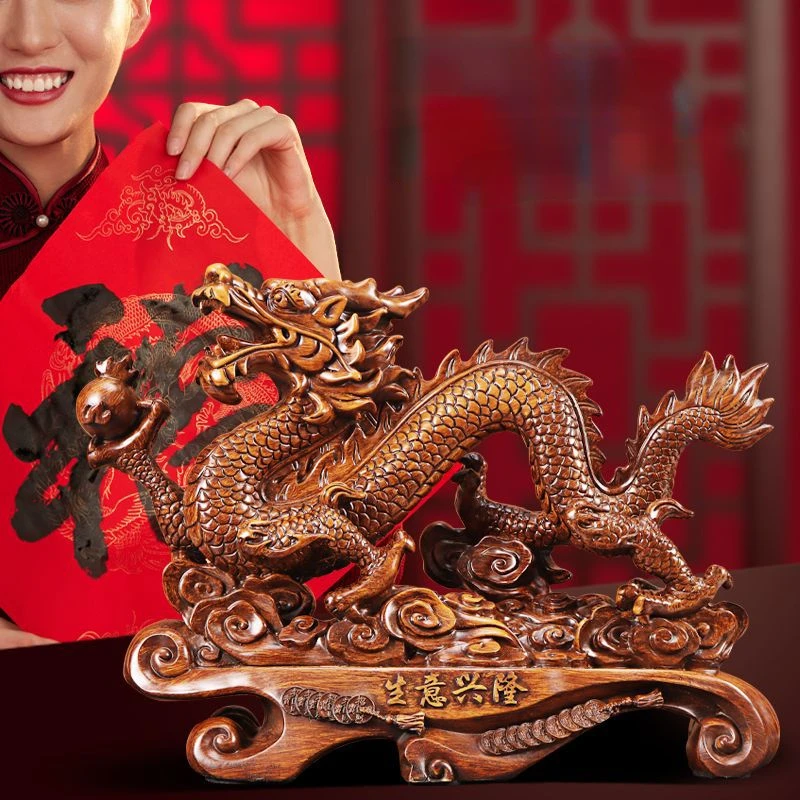 Home Decor Brand - Lucky Dragon Ornaments To Attract Wealth