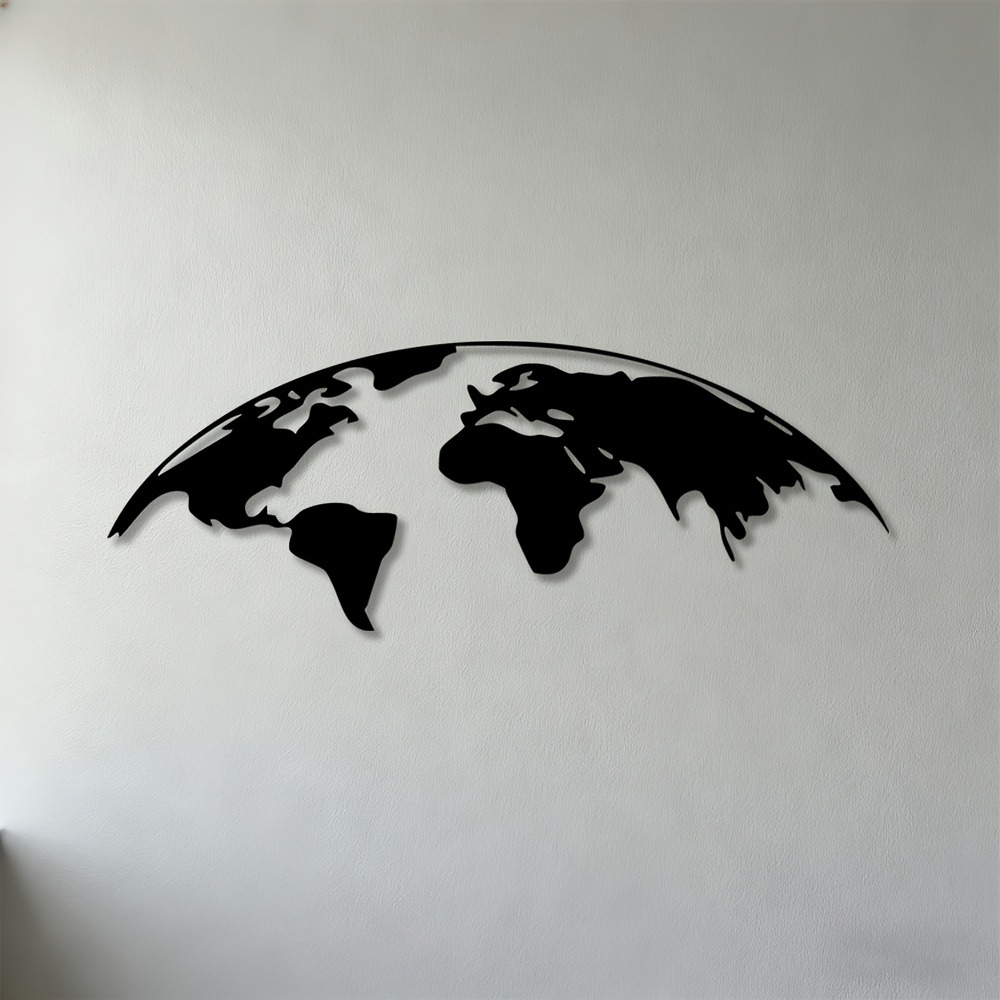 Home Decor Brand - Brand 2D Metal Wall Art World