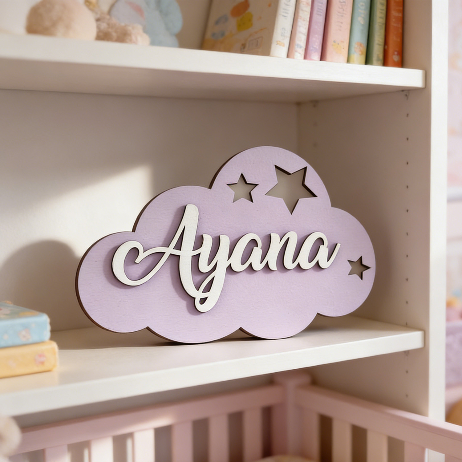 1pcCustomizable Cloud Shaped W - Home Decor Brand review and price