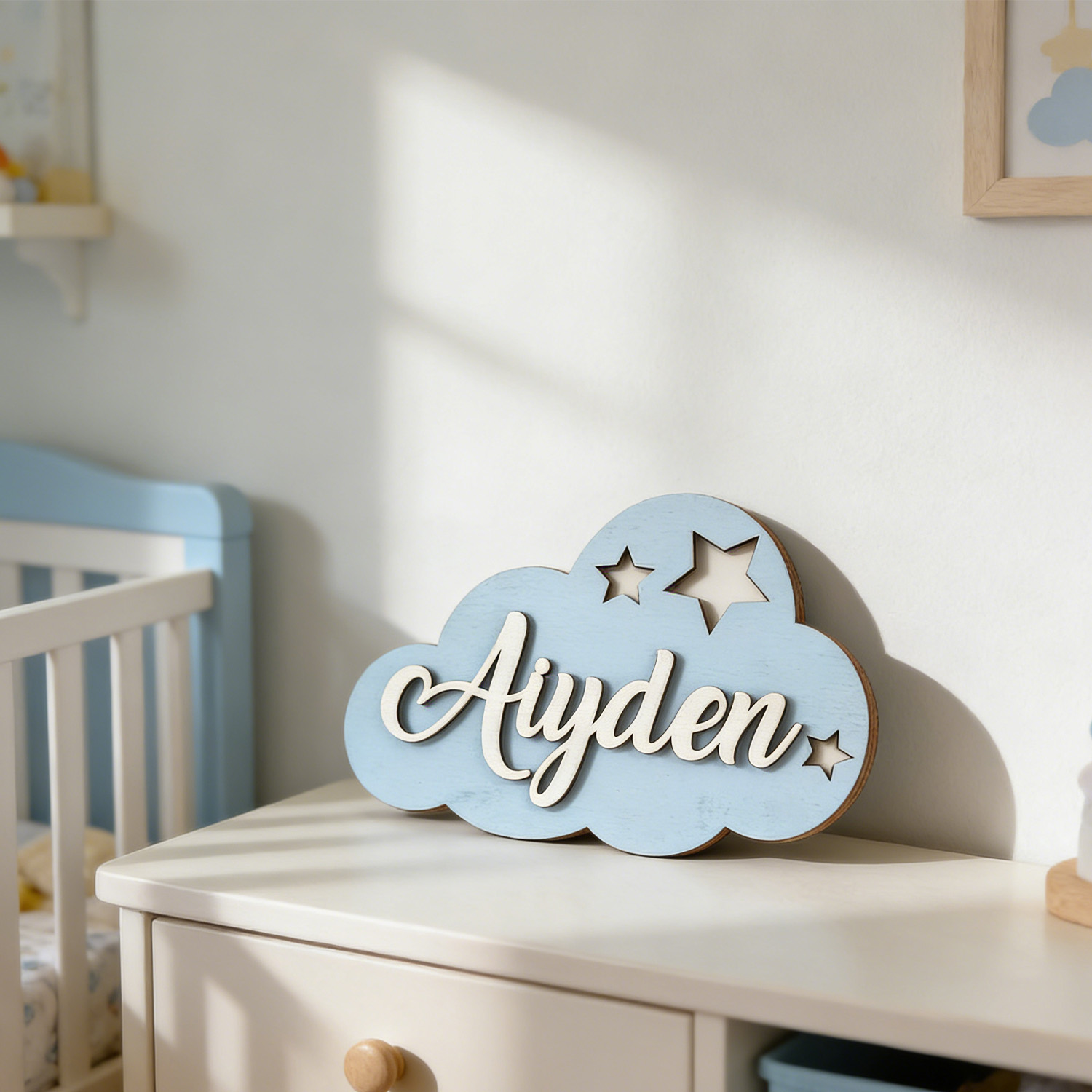 1pcCustomizable Cloud Shaped W - Home Decor Brand review and price