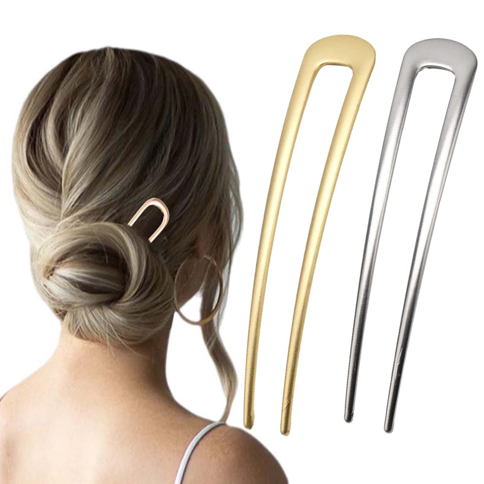French U Shaped Hair Pins Vint - Home Decor Gold review and price