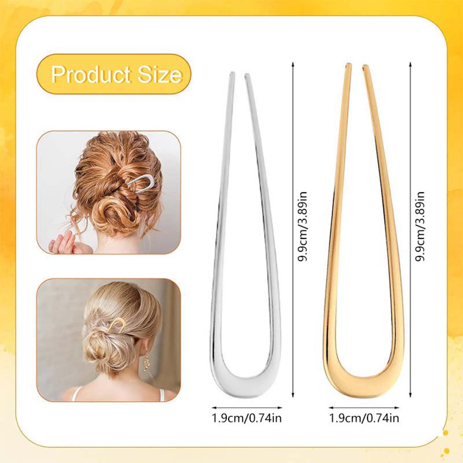 French U Shaped Hair Pins Vint - Home Decor Gold review and price