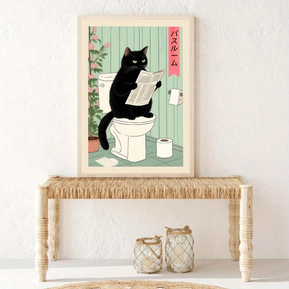 Modern,Retro Interesting Toile - Home Decor Cat review and price