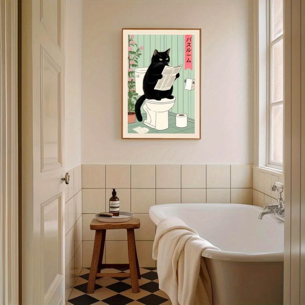 Modern,Retro Interesting Toile - Home Decor Cat review and price