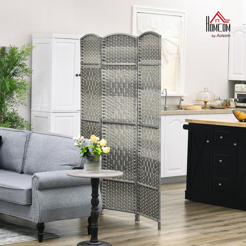 Handwoven PP 3-Panel Room Divi - Room Divider Screen review and price