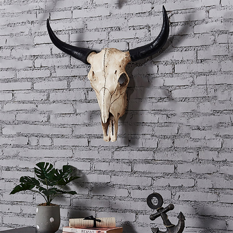 Artificial Cow Skull Sheep Sku - Home Decor Brand review and price