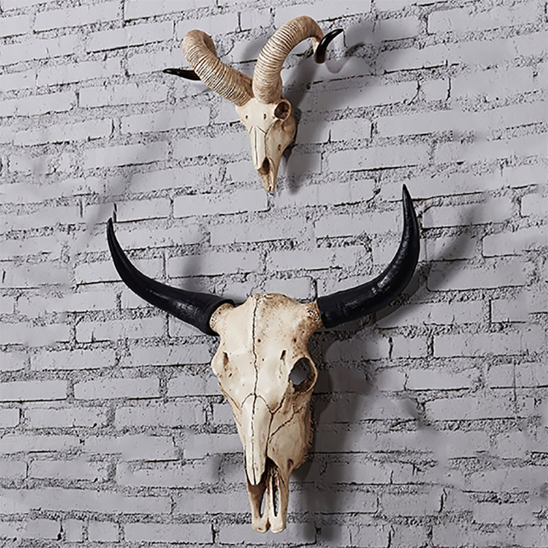 Artificial Cow Skull Sheep Sku - Home Decor Brand review and price