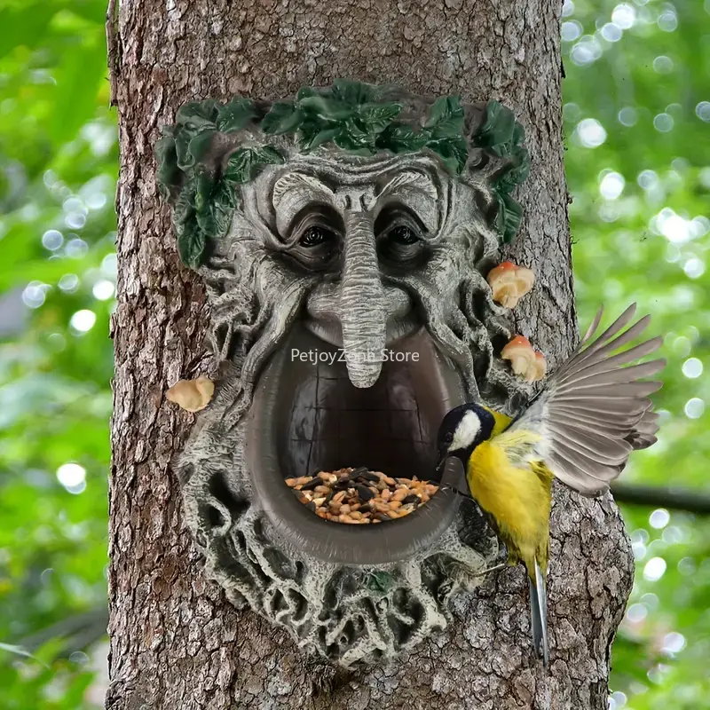 Outdoor Garden Yard Tree Face  - Home Decor Tree review and price