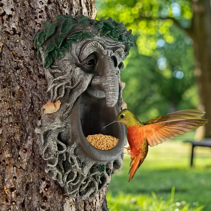Outdoor Garden Yard Tree Face  - Home Decor Tree review and price
