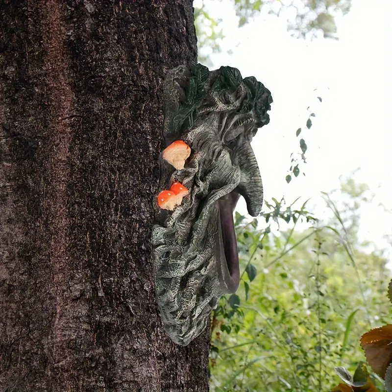 Outdoor Garden Yard Tree Face  - Home Decor Tree review and price