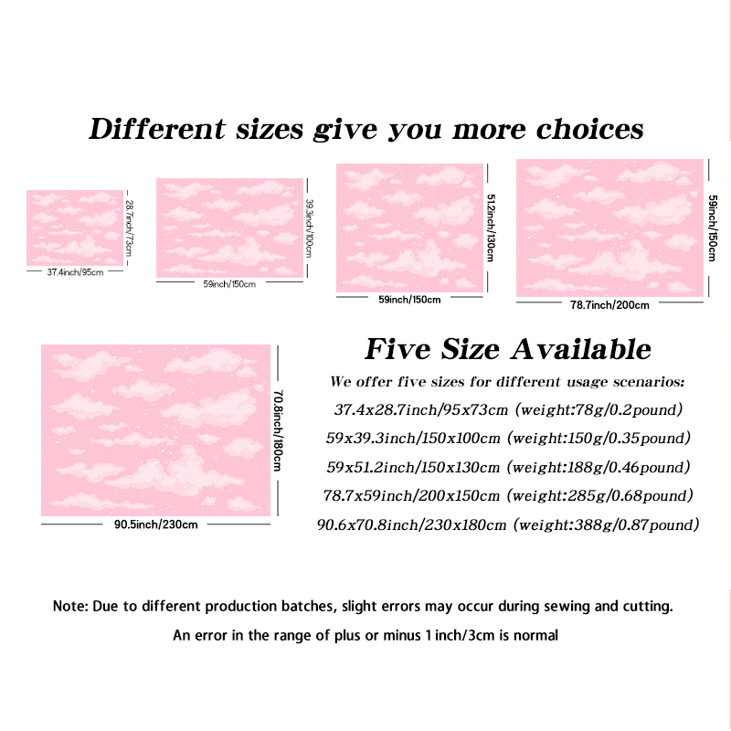 1pc Sky cloud tapestry, lovely - Home Decor Brand review and price