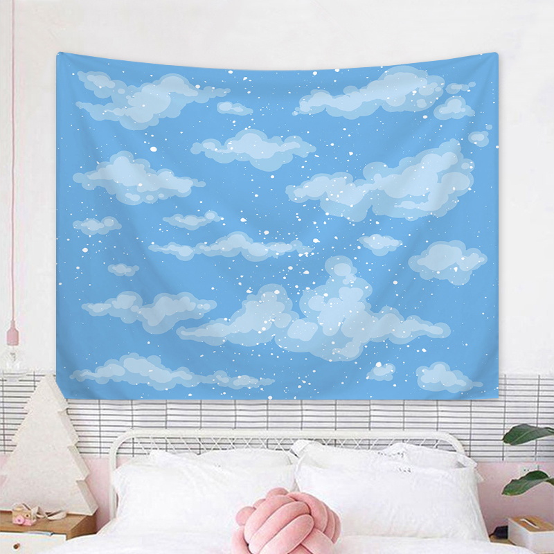 1pc Sky cloud tapestry, lovely - Home Decor Brand review and price