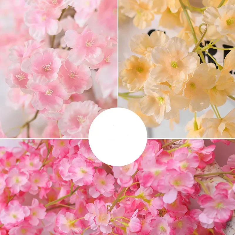 135 flower heads 1pcs silk art - Rattan Plant Basket review and price