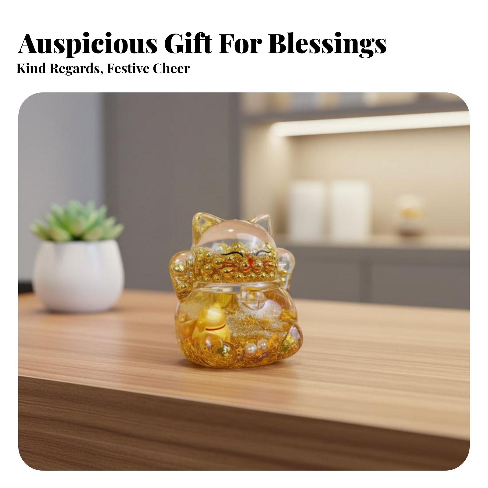 Fortune Cat Decoration, Flashi - Home Decor Gold review and price