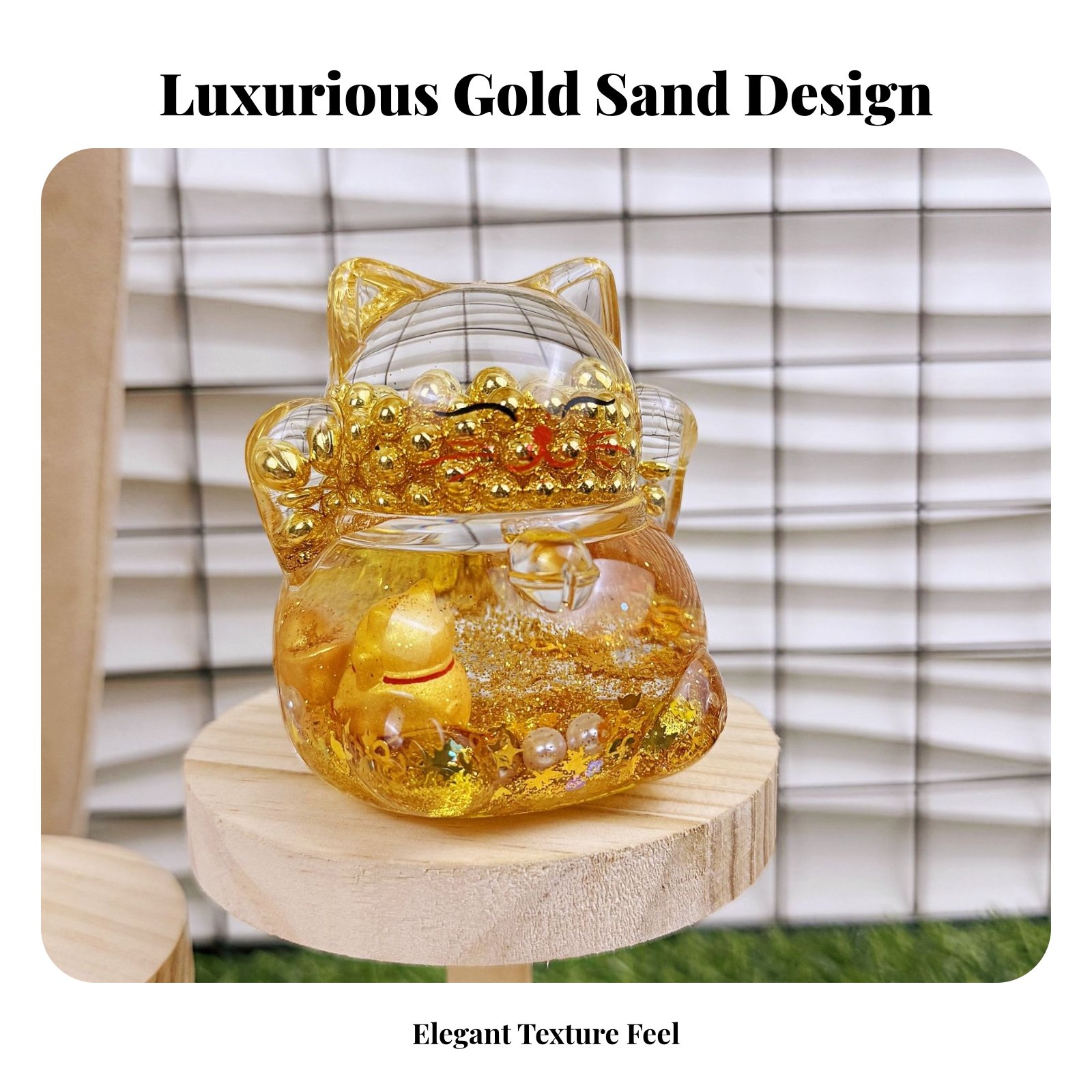 Fortune Cat Decoration, Flashi - Home Decor Gold review and price