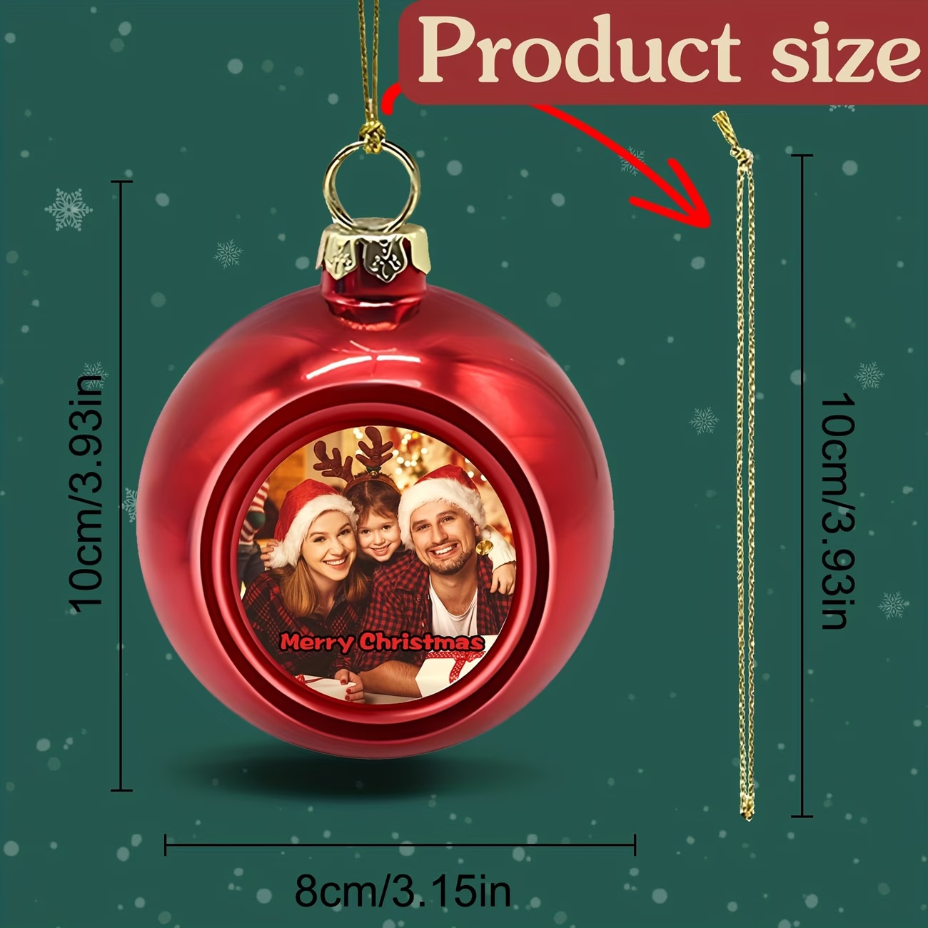 Custom Photo Christmas Ornamen - Home Decor Tree review and price
