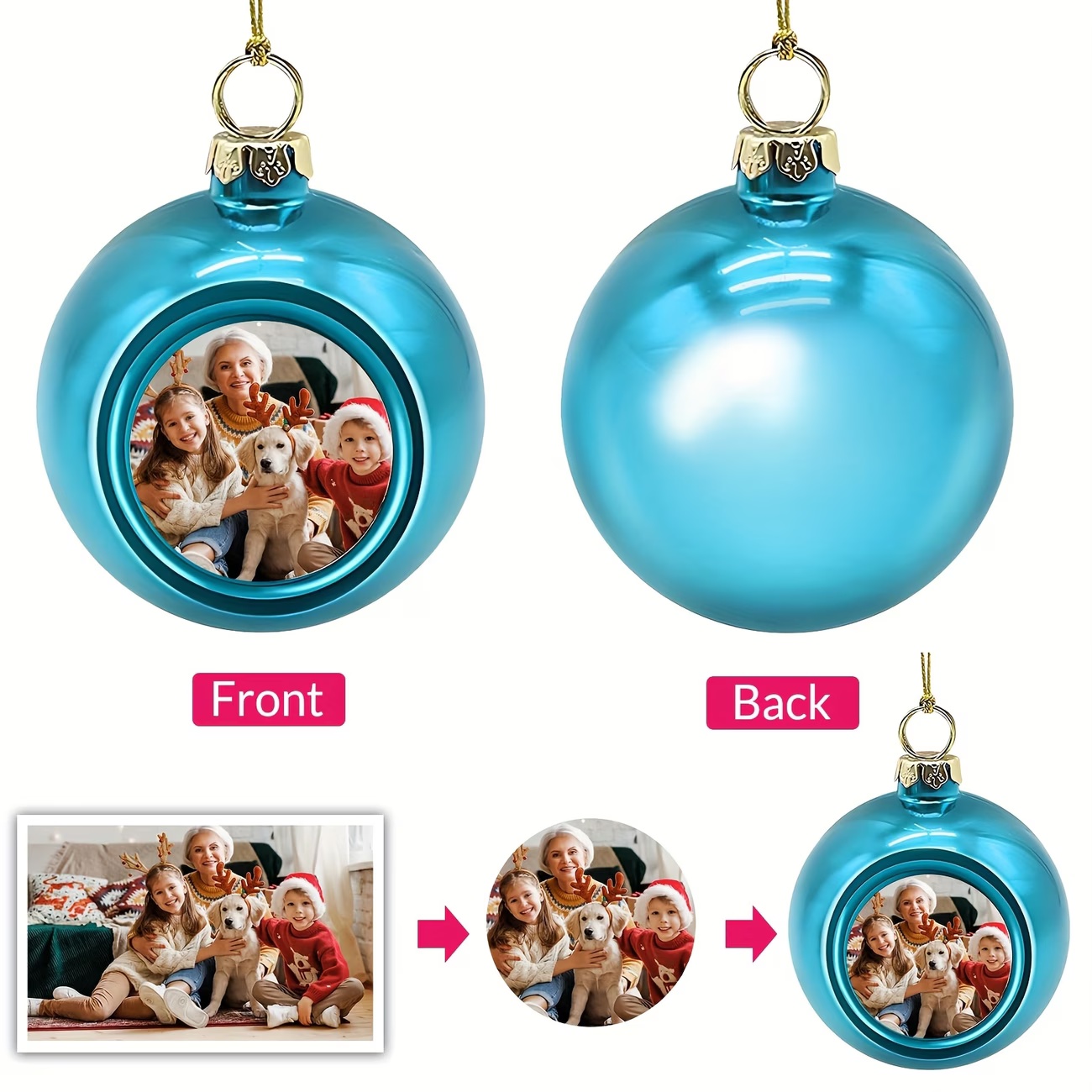 Custom Photo Christmas Ornamen - Home Decor Tree review and price