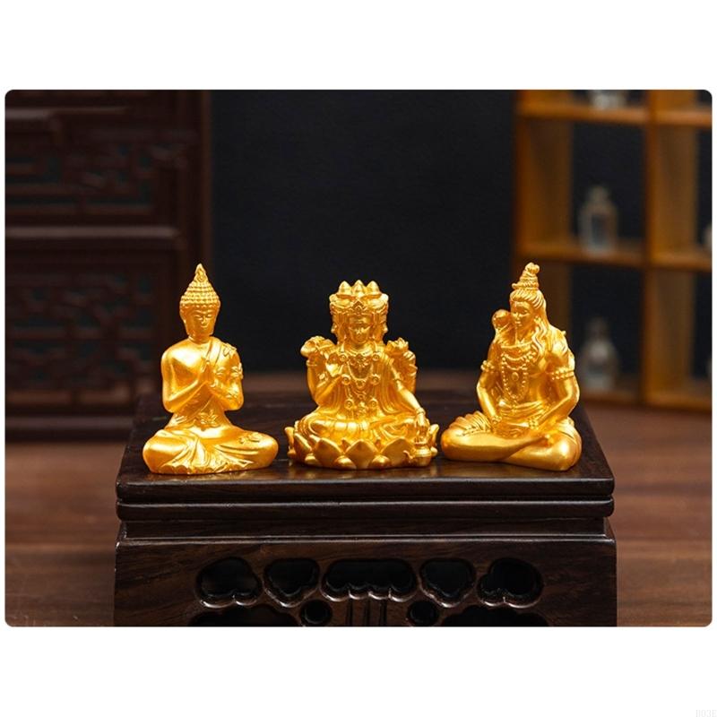 30Pcs Mini Gold Buddhas Statue - Home Decor Gold review and price