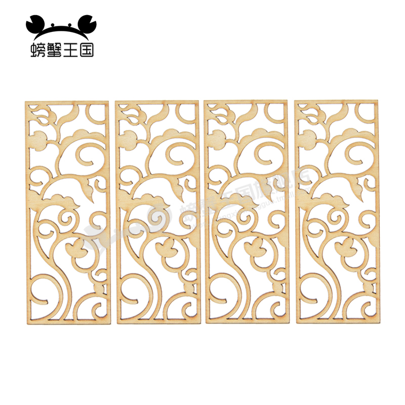 4pcs Wooden Miniature Partitio - Room Divider Screen review and price