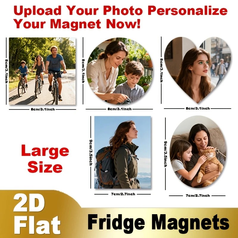 Custom Photo Fridge Magnet 2D  - Home Decor Kitchen review and price
