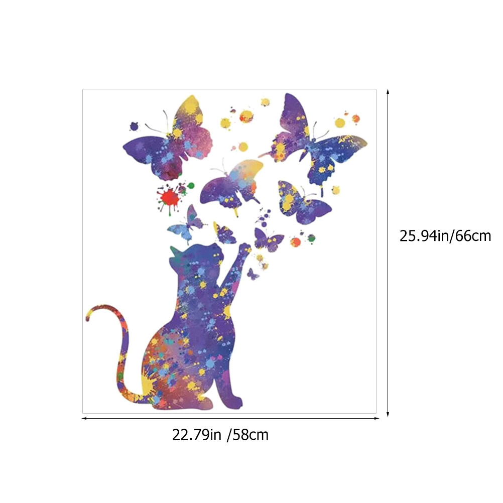 2 Sheets Cat Decal for Wall Bu - Home Decor Cat review and price