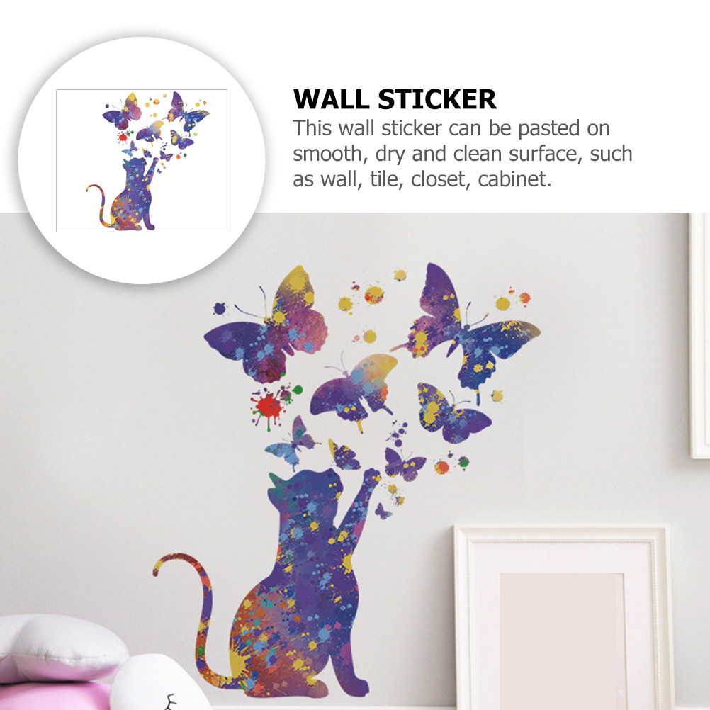 2 Sheets Cat Decal for Wall Bu - Home Decor Cat review and price