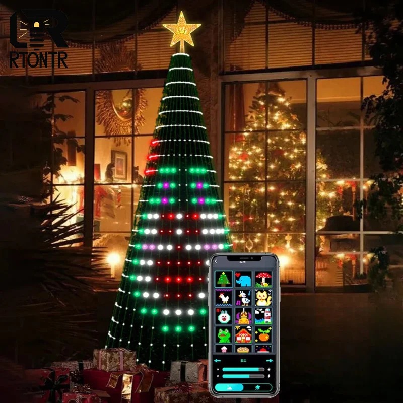 Christmas Star Tree Lights RGB - Home Decor Tree review and price