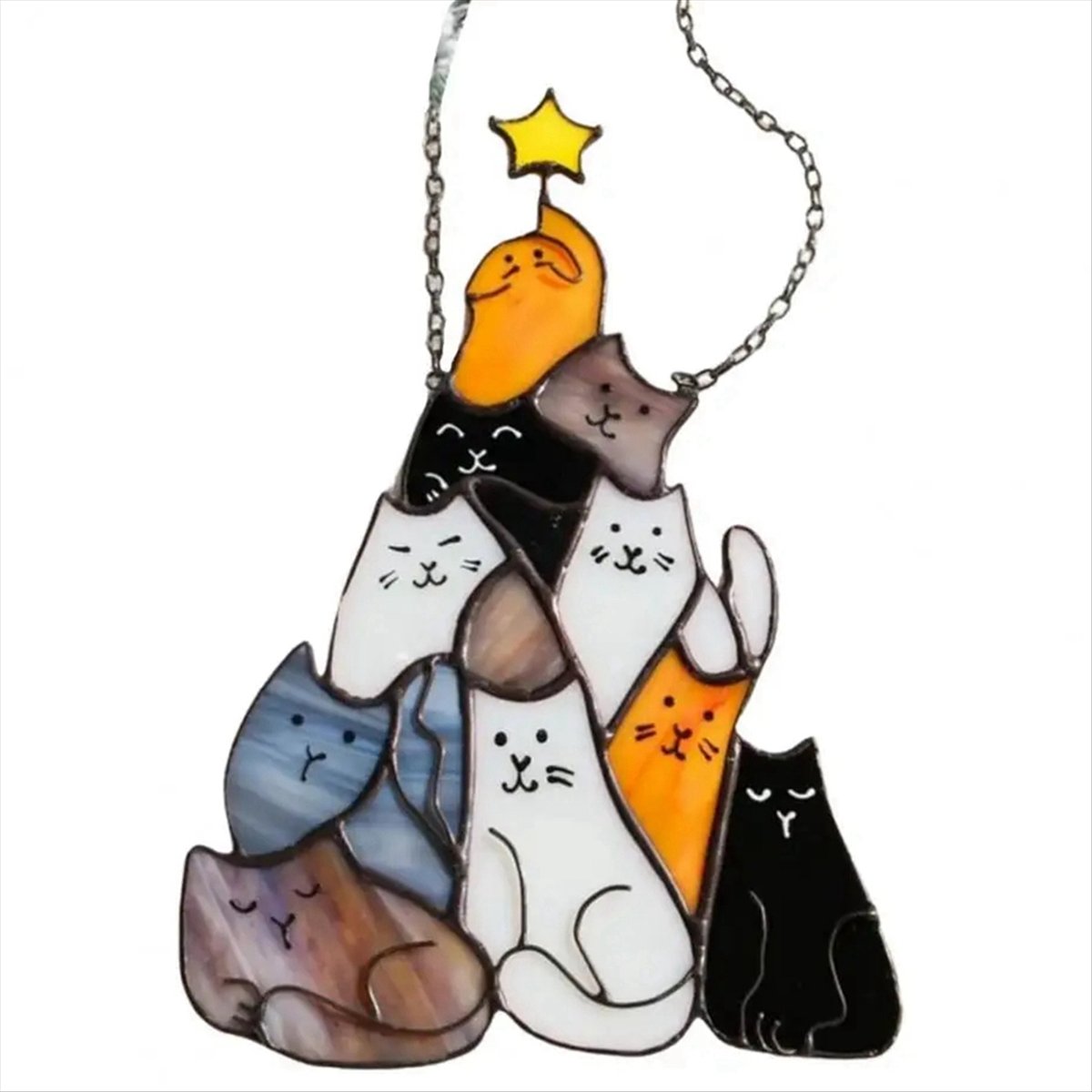 [N84R] Cat Sun Catcher Acrylic - Home Decor Cat review and price