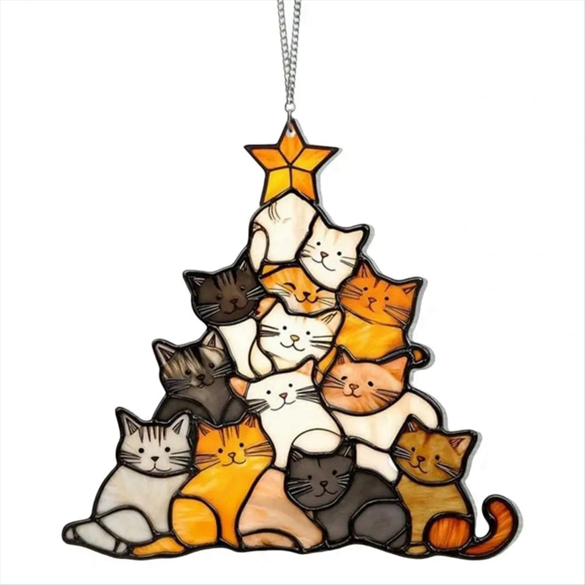 [N84R] Cat Sun Catcher Acrylic - Home Decor Cat review and price