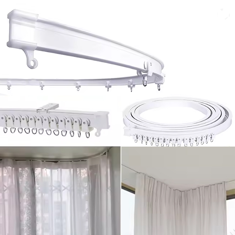 Flexible Bendable Ceiling Curt - Room Divider Screen review and price