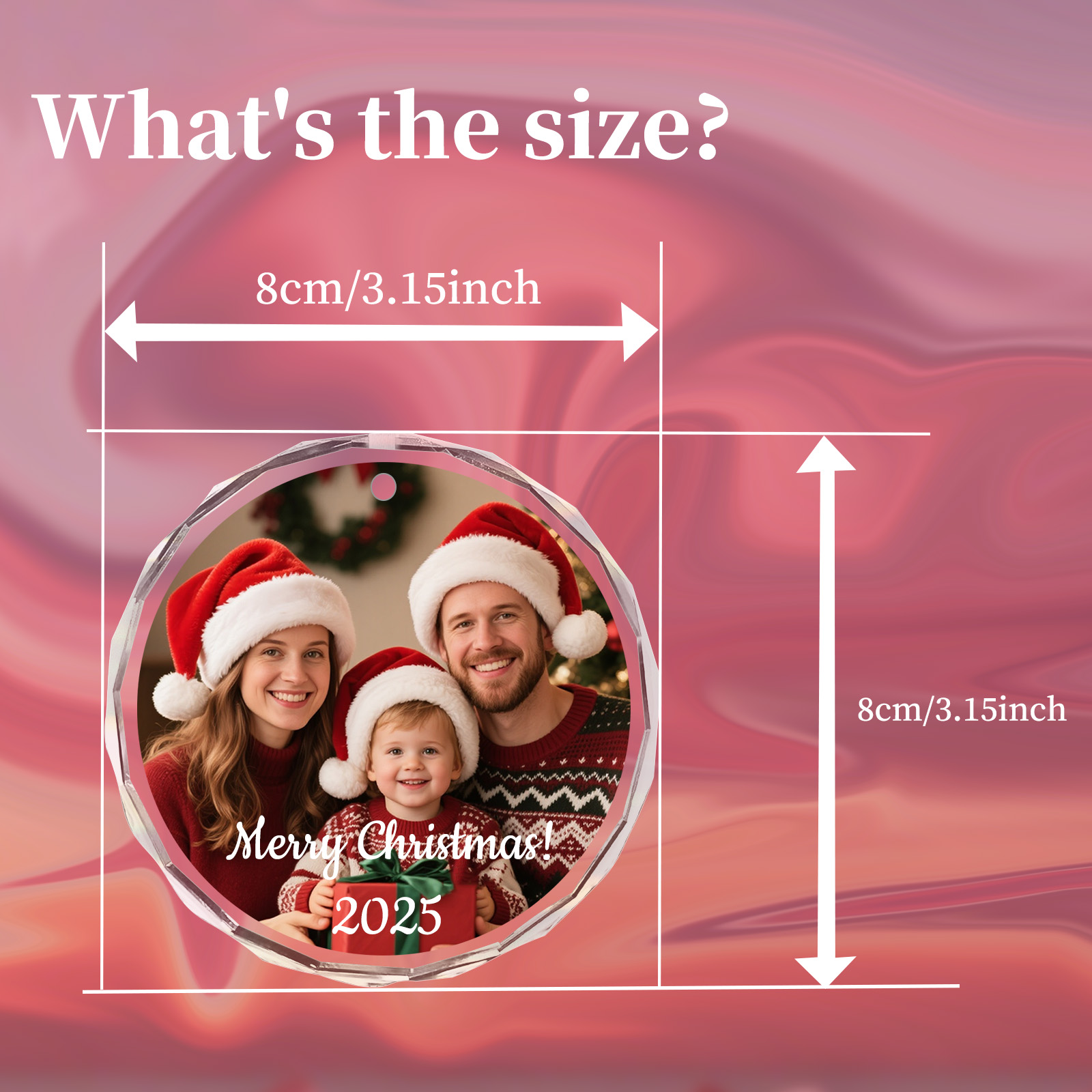 Custom Christmas Photo Ornamen - Home Decor Tree review and price