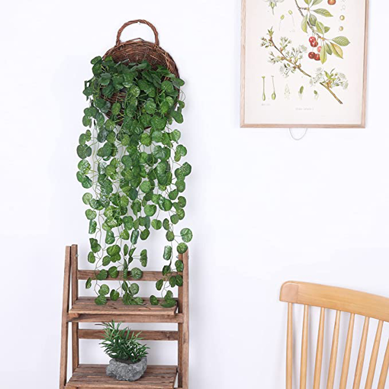 Artificial Basket Rattan Hangi - Rattan Plant Basket review and price