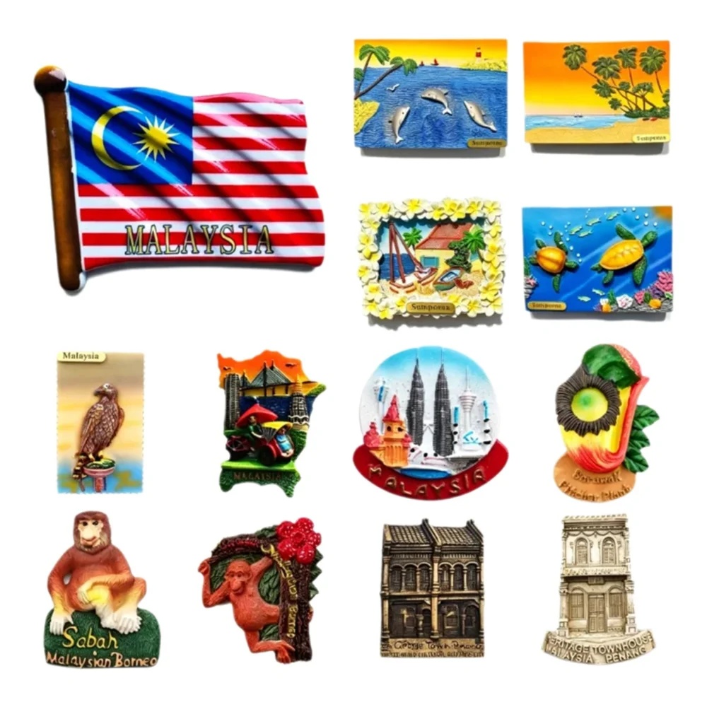 Malaysia 3D Fridge Magnets, Ku - Home Decor Kuala Lumpur review and price