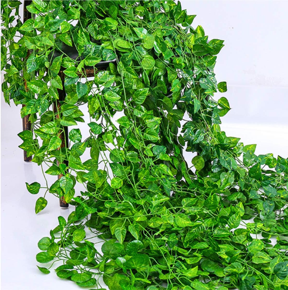 100/2M Artificial Green Ivy Vi - Rattan Plant Basket review and price