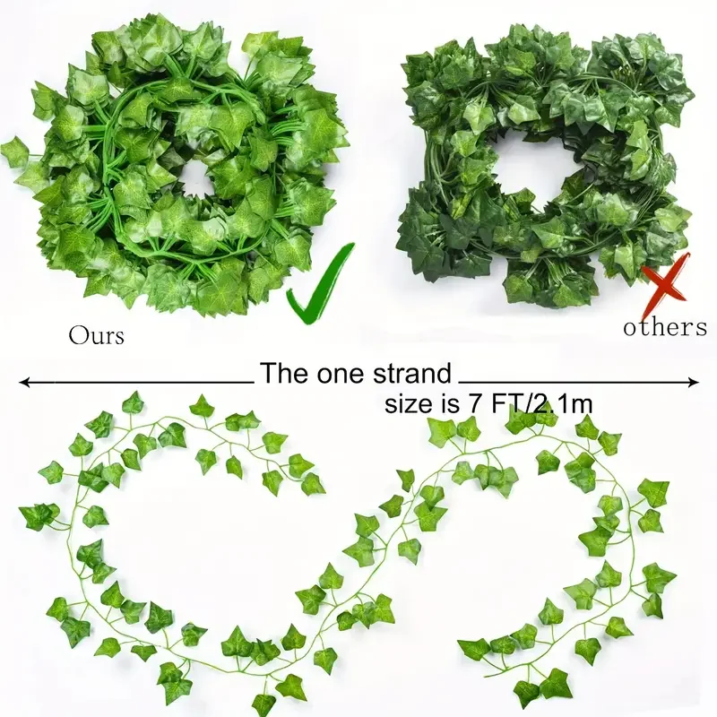 Artificial Green Ivy Leaf Ratt - Rattan Plant Basket review and price