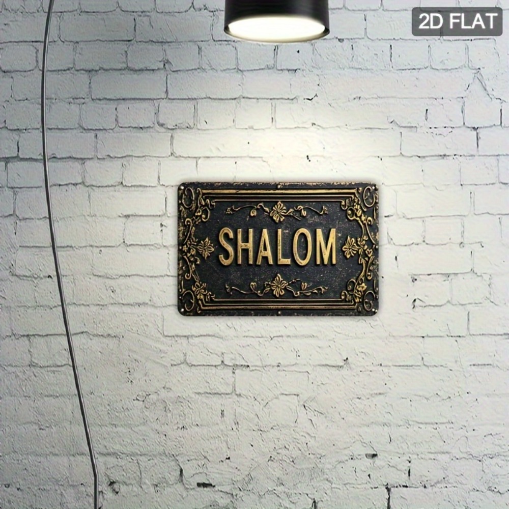 CIFBUY Shalom Black Gold Flora - Home Decor Gold review and price