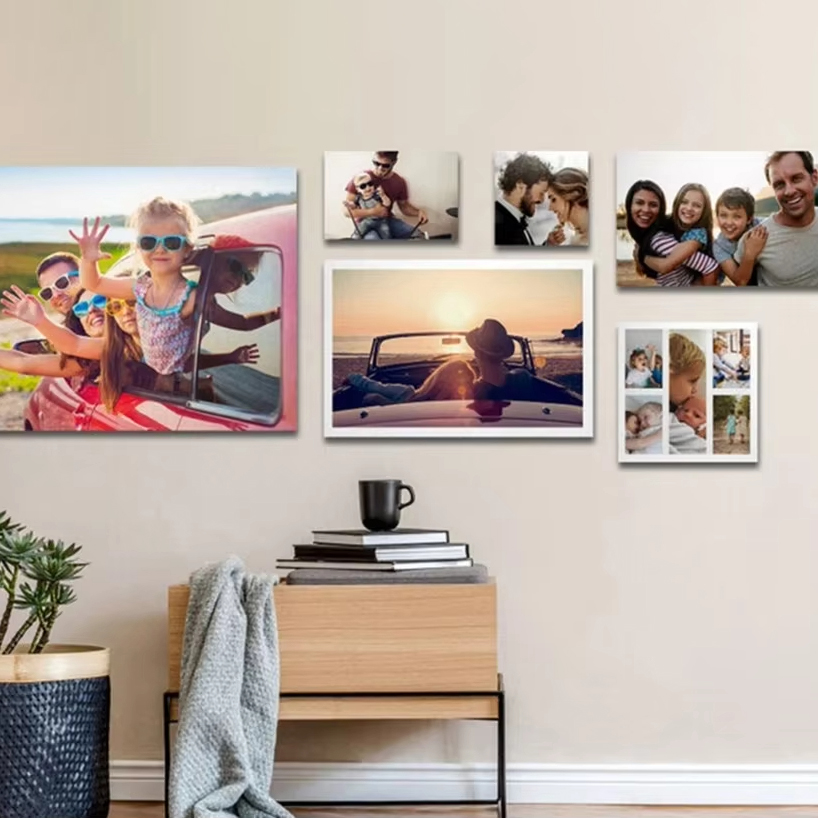 Custom Frameless Photo Canvas  - Home Decor Nepal review and price