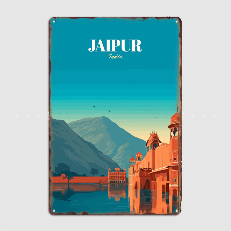 Jaipur, India Travel Poster Me - Home Decor Jaipur review and price