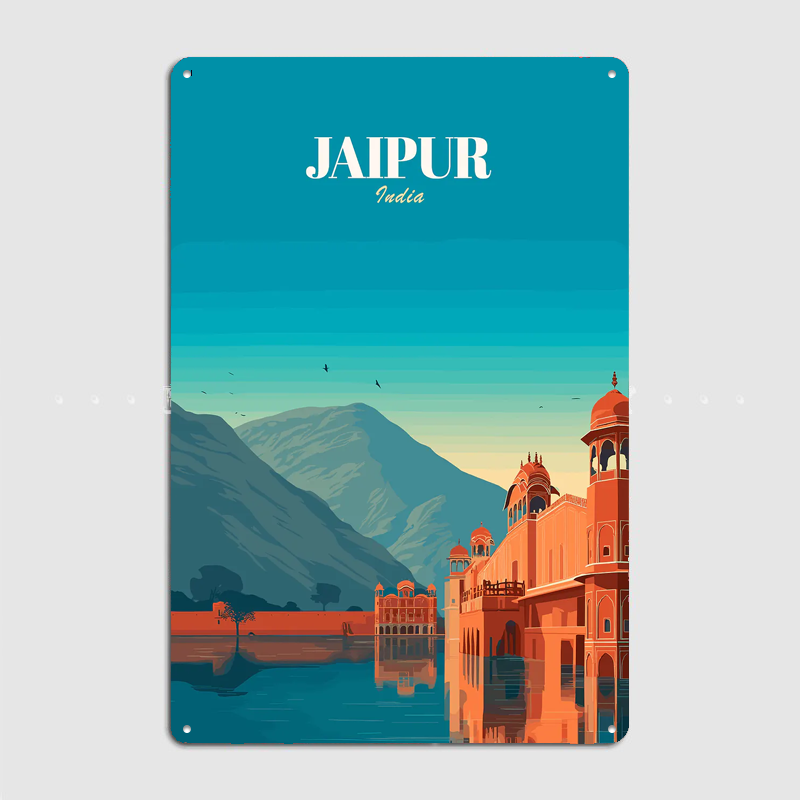 Jaipur, India Travel Poster Me - Home Decor Jaipur review and price