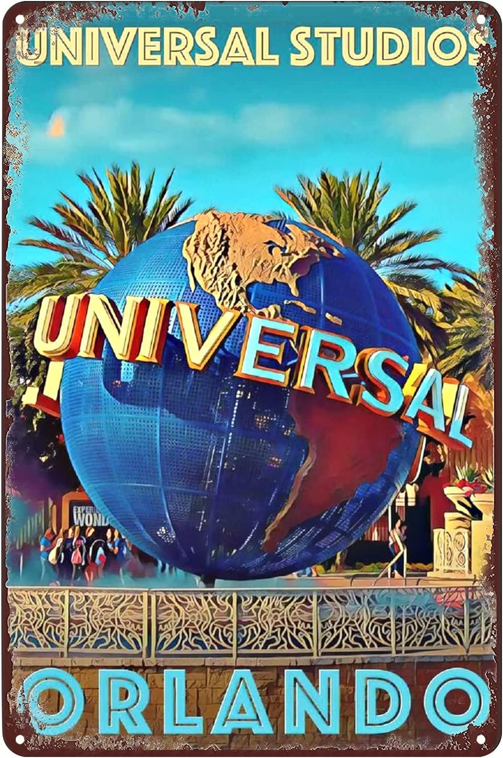 Vintage Tin Signs Orlando Univ - Home Decor Usa review and price