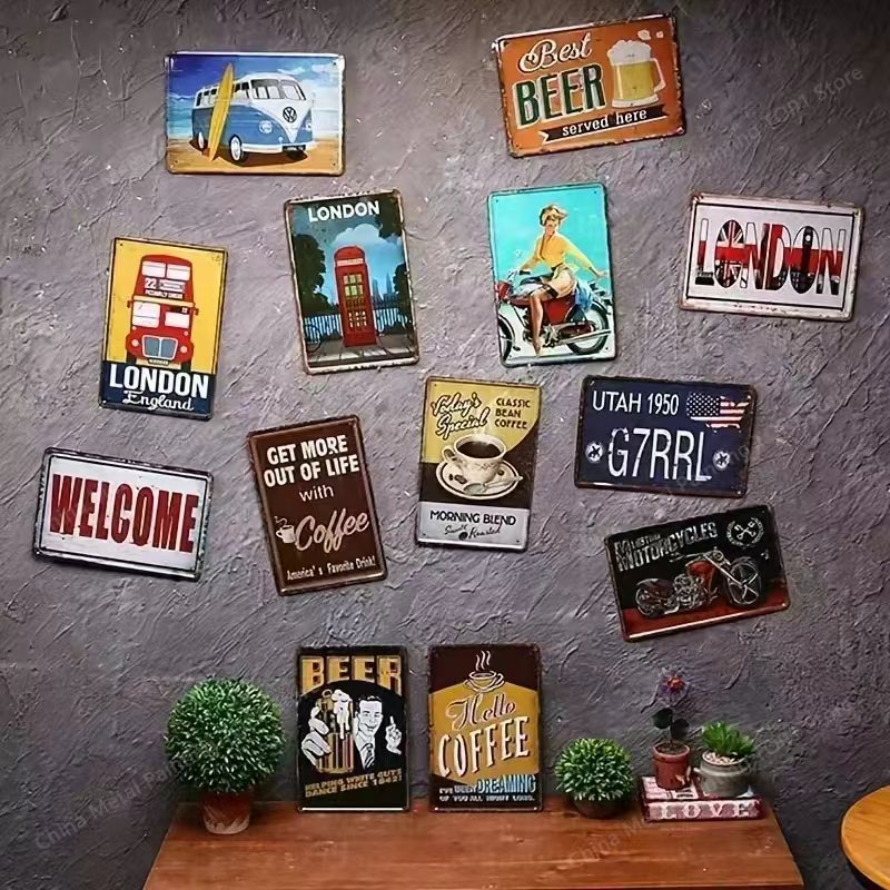 Vintage Tin Signs Orlando Univ - Home Decor Usa review and price