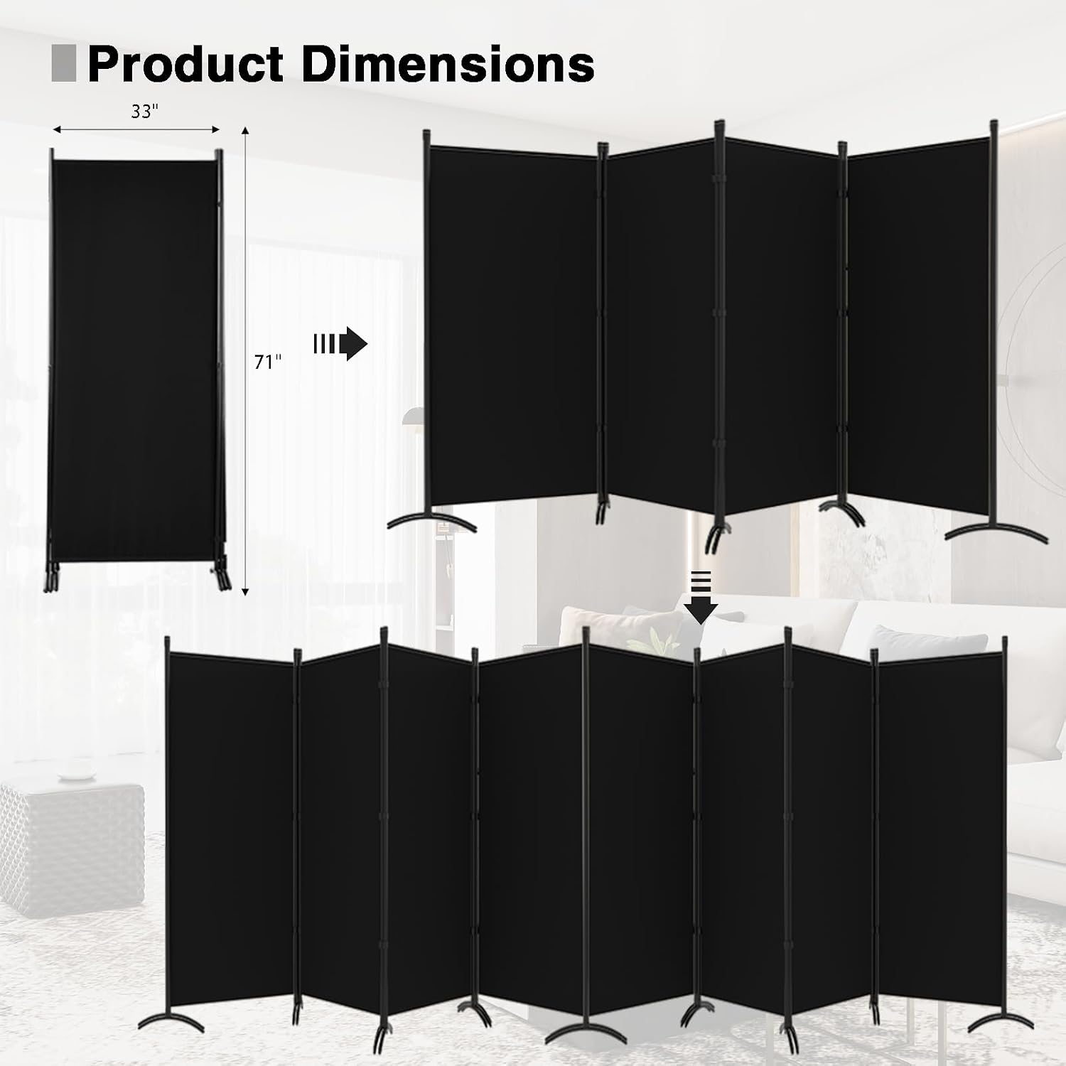 Room Divider-Folding Privacy S - Room Divider Screen review and price
