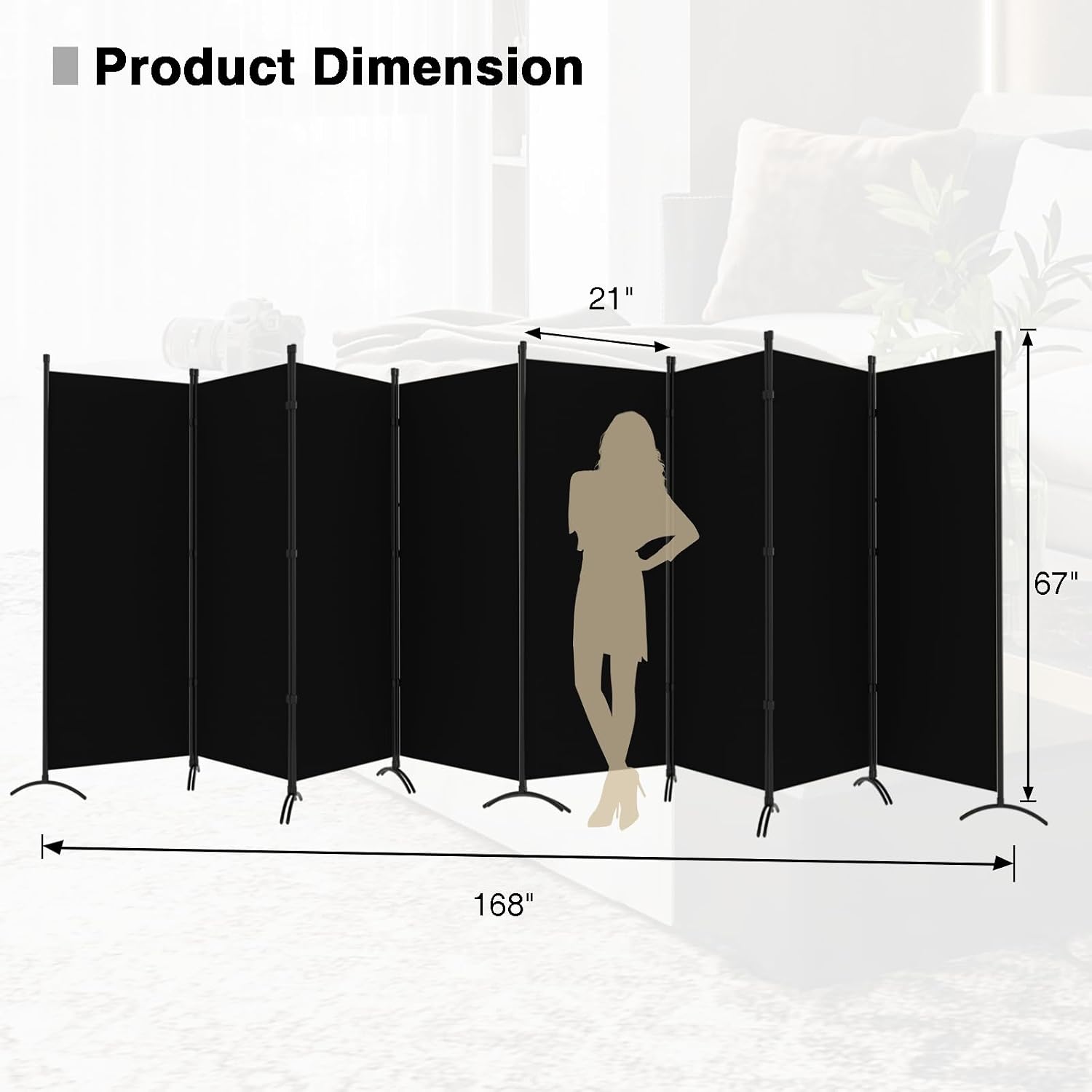 Room Divider-Folding Privacy S - Room Divider Screen review and price