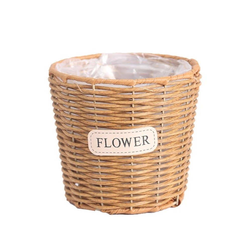 Decorative Tabletop Imitation  - Rattan Plant Basket review and price