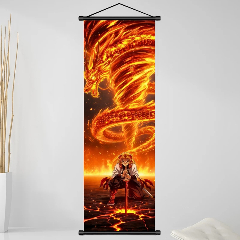 Demon Slayer Kyojuro Rengoku H - Home Decor Nepal review and price